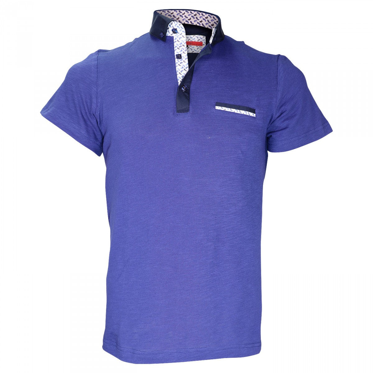 Polo col boutonnéeSTUDLAND Andrew Mc Allister TM5-INDI bleu indigo