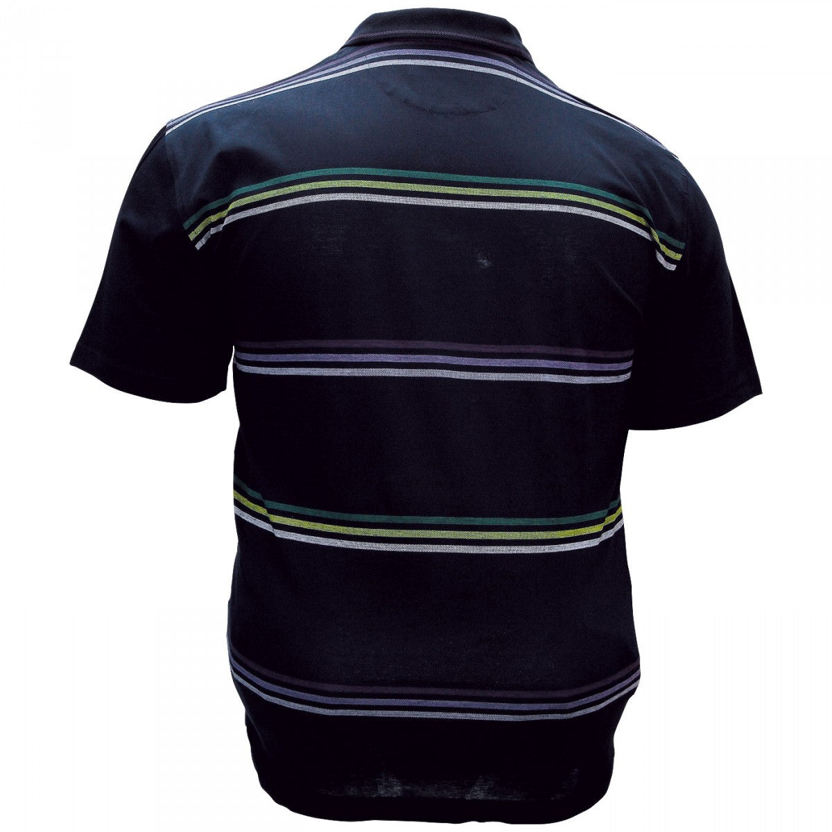 Polo coton mercerisé JOHN Doublissimo GT-EPOLOB1 bleu