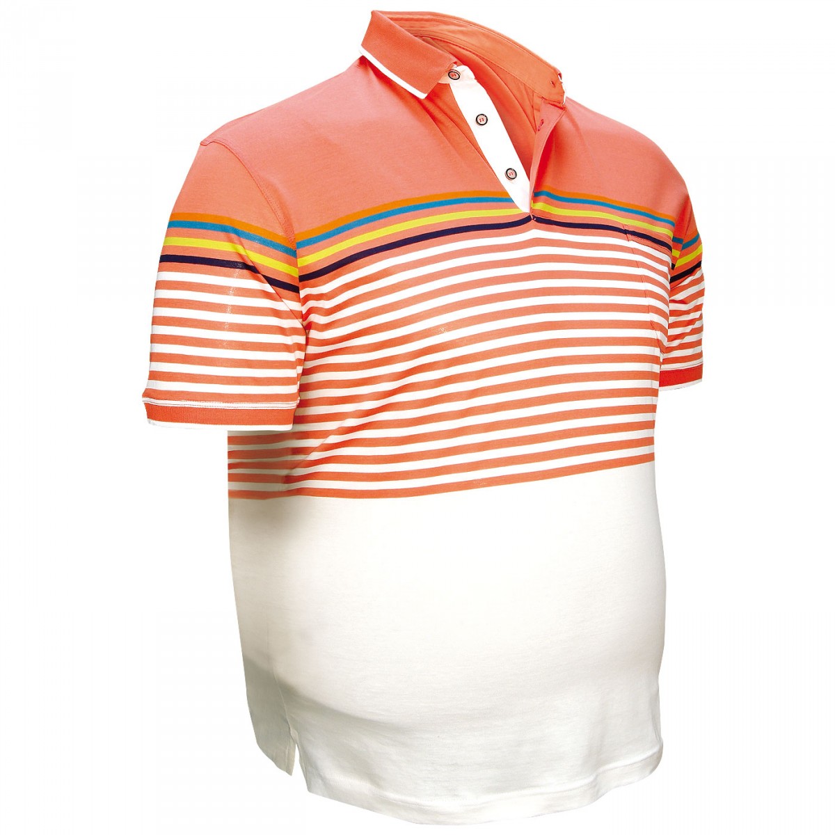 Polo coton mercerisé SUMMER Doublissimo GT-EPOLOA3 orange