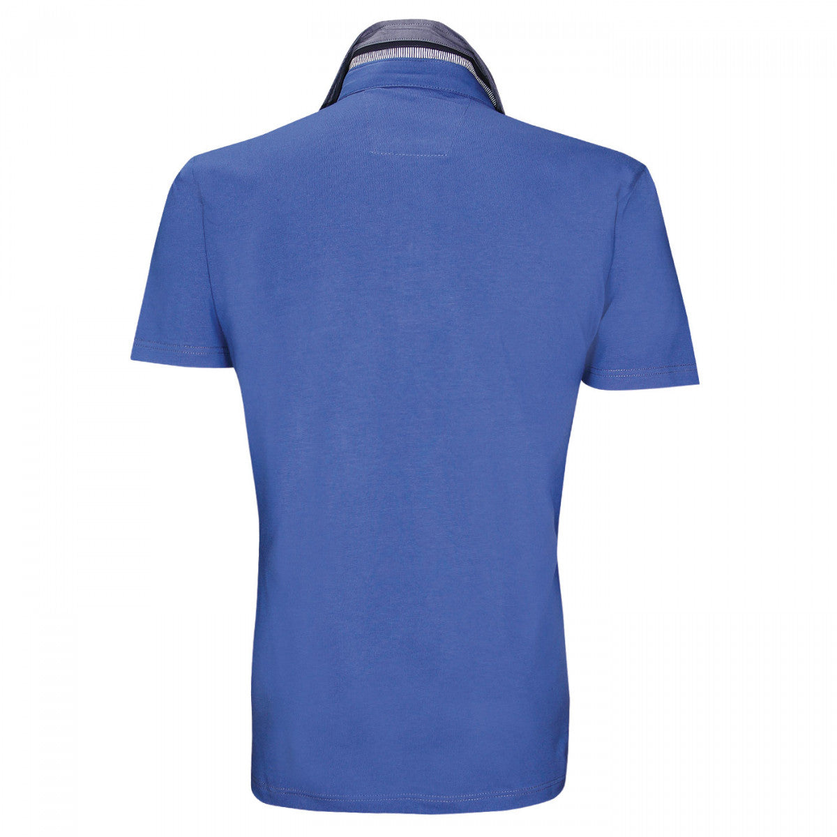 Polo mode alessandrino Andrew Mac Allister 556-INDIGO bleu indigo