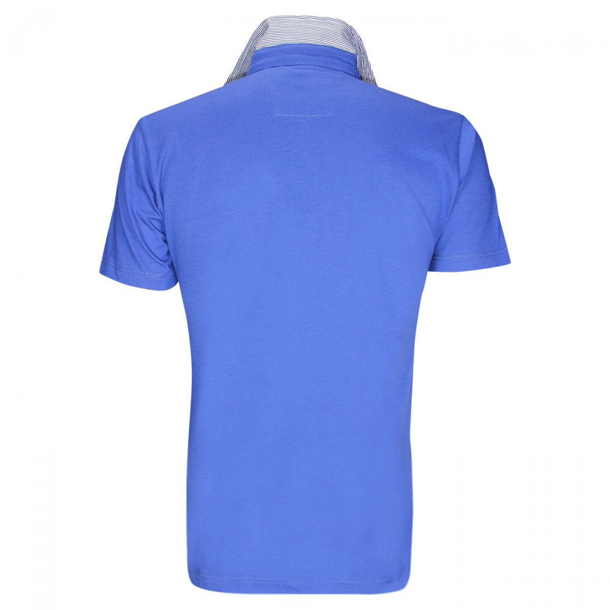 Polo mode BOLOGNA Andrew Mac Allister 607-INDIGO bleu indigo
