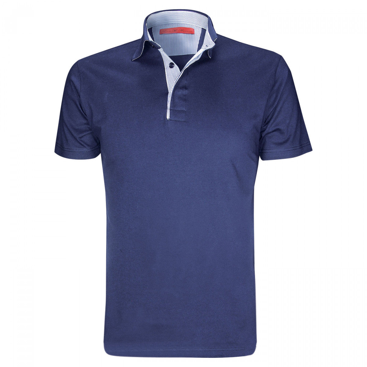 Polo mode BOLOGNA Andrew Mac Allister 607-NAVY bleu