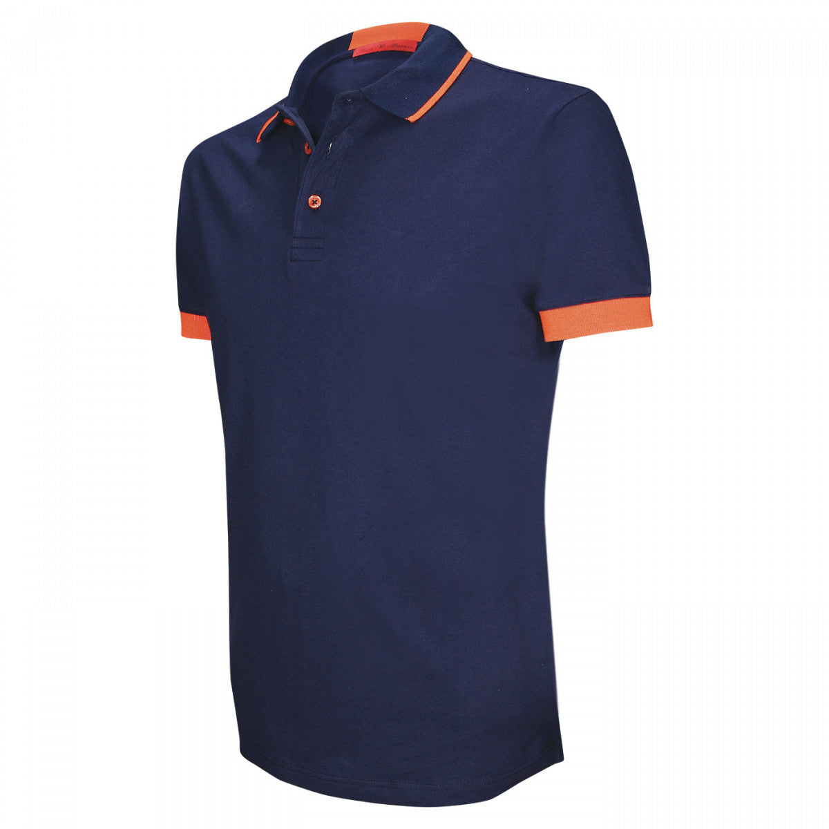 Polo mode MARCO Andrew Mac Allister 4093-NAVY bleu