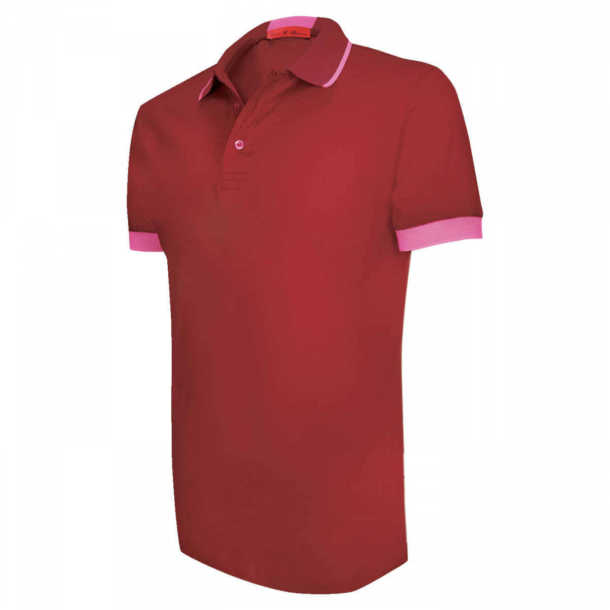 Polo mode MARCO Andrew Mac Allister 4093-BDX bordeaux