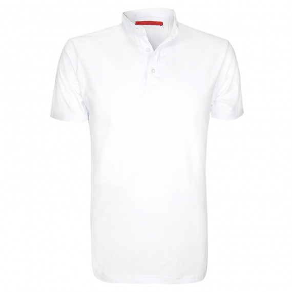 Polo mao graniti Andrew Mac Allister 380-BLANC