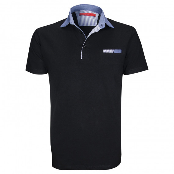 Polo mode alessandrino Andrew Mac Allister 556-BLACK