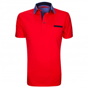 Polo mode anagnita Andrew Mac Allister 5392-ROUGE
