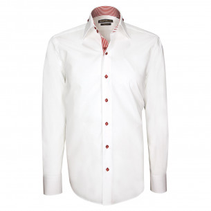 Arqueonautas Chemise \u00e0 manches longues blanc style d\u2019affaires Mode Chemises Chemises à manches longues 
