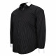 chemise repassage facile noire borsalo-gt-c1db1