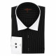 chemise repassage facile noire borsalo-gt-c1db1