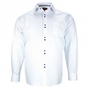 Chemise forte taille tissus à motifs freccia-aa7db2