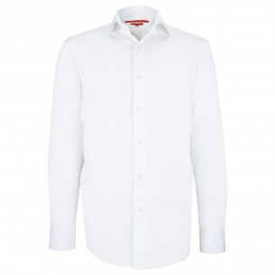 Chemise cintrée satin de coton SATINO-AA9AM1