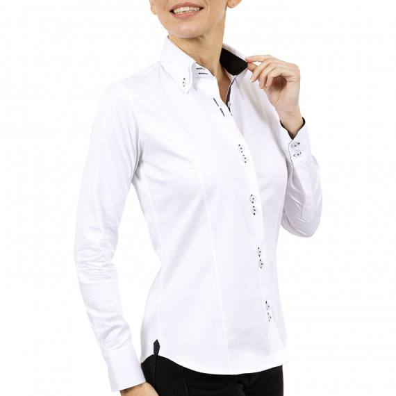 Chemise femme double col carina2-abf2am2