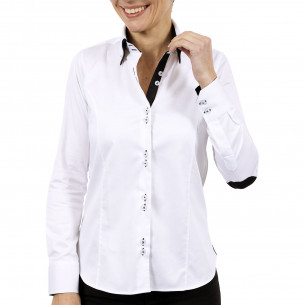 Chemise femme double col dobla-abf6am2