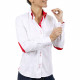 Chemise femme double col dobla-abf6am4