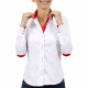 Chemise femme double col dobla-abf6am4