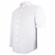 Chemise forte taille tissu lin et coton AD6DB4