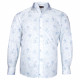 Chemise forte taille tissu imprimé FIOBLU AE1DB1