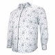 Chemise forte taille tissu imprimé FIORBLU AE3EB1