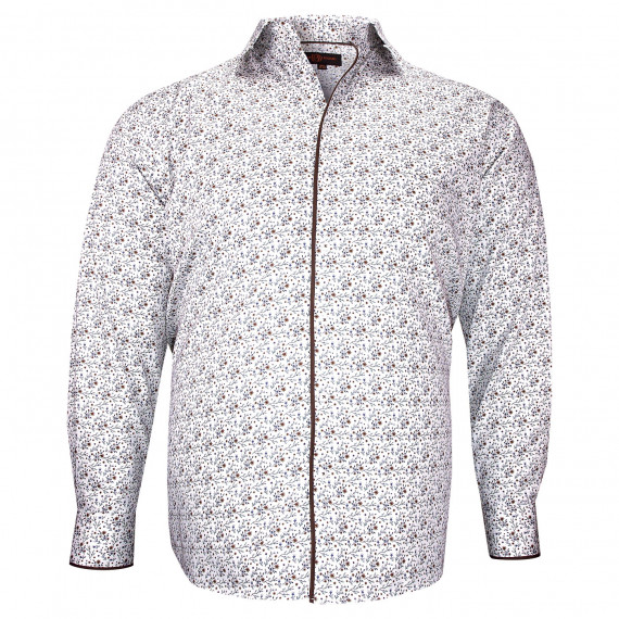 Chemise forte taille tissu imprimé FIOMAR AE4DB1