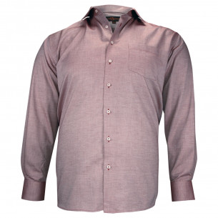 Chemise forte taille tissu texturé TONOROSSO AE7DB1