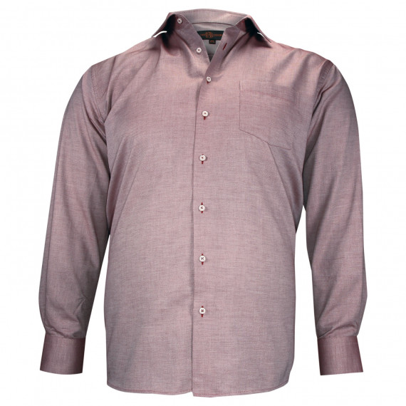 Chemise forte taille tissu texturé TONOROSSO AE7DB1