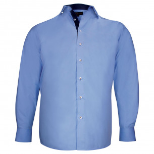 Chemise forte taille tissu uni CLASSOPO AE9DB1