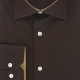 Chemise forte taille tissu uni CLASSOPO AE9DB3