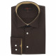 Chemise forte taille tissu uni CLASSOPO AE9DB3