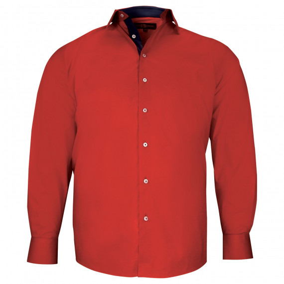 Chemise forte taille tissu uni CLASSOPO AE9DB4