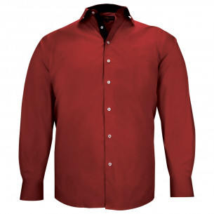 Chemise forte taille tissu uni CLASSOPO AE9DB5