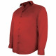 Chemise forte taille tissu uni FILOPPO AE10DB2