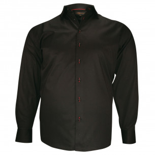 Chemise forte taille tissu uni FILOPPO AE10DB4