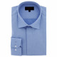 Chemise forte taille tissu texturé à gorge cachée DINOZZE AE11DB3