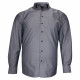 Chemise forte taille tissu texturé à col boutonné ARMATONI AE13DB1