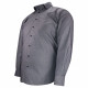 Chemise forte taille tissu texturé à col boutonné ARMATONI AE13DB1