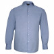 Chemise forte taille tissu fil à fil PERFILO AE14DB1