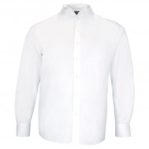 Chemise grande taille classique tissu uni CLASSIMO AE15EB1