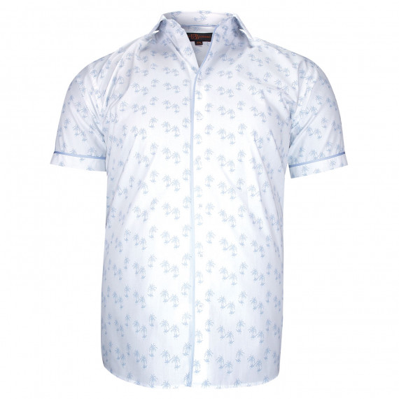 Chemisette forte taille à tissu imprimé PALMA AE1DBMC1