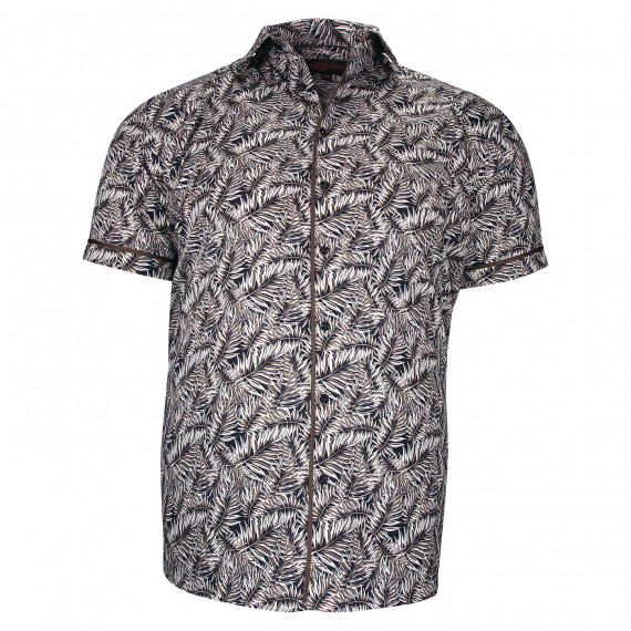 Chemisette forte taille à tissu imprimé LUTTO AE2DBMC1