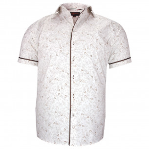 Chemisette forte taille à tissu imprimé GIVELI AE4DBMC1