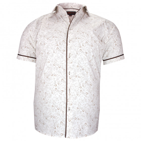 Chemisette forte taille à tissu imprimé GIVELI AE4DBMC1