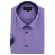 Chemisette grande taille à tissu uni contrasté VIOSSO AE9DBMC1