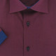 Chemisette grande taille à tissu uni contrasté VIOSSO AE9DBMC2