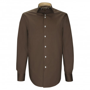 Chemise coupe droite 100% coton AE2EB1