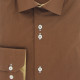 Chemise coupe droite 100% coton AE2EB2