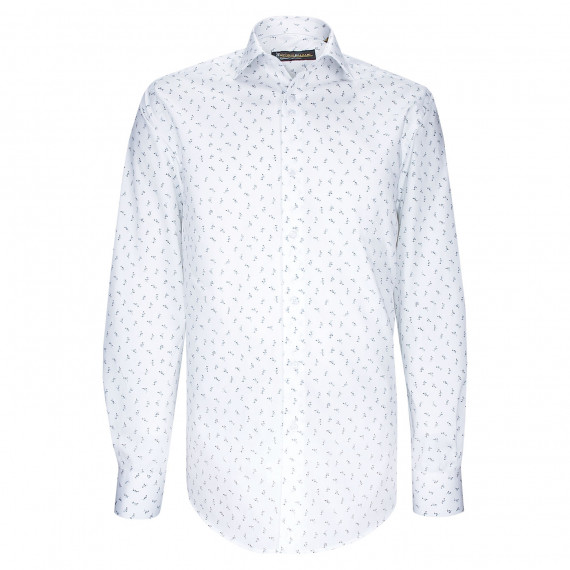 Chemise coupe droite tissu imprimé floral FANIOLO AE6EB1