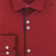 Chemise cintrée unie avec liseré GALONI AE7EB1
