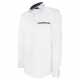 Chemise cintrée unie liseré sur poche TASCOPO AE8EB3