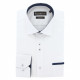 Chemise cintrée unie liseré sur poche TASCOPO AE8EB3